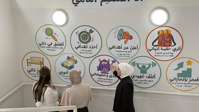 اختيار مدرسة المستقبل على مستوى الدولة من بين مدارس عربية ويهودية ضمن مشروع ייסודי עכשווי